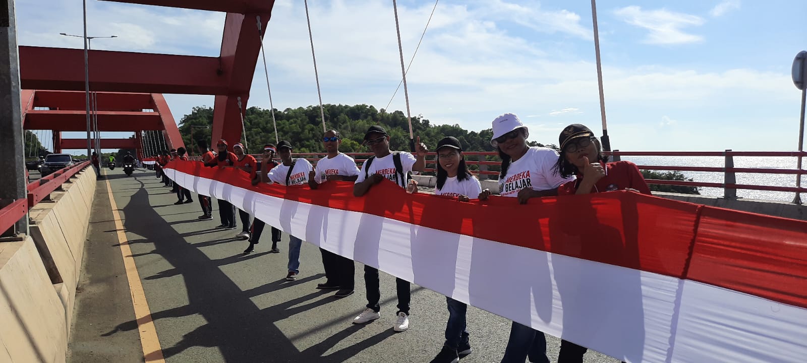 Kegiatan Pengibaran Bendara Merah Putih 2023  